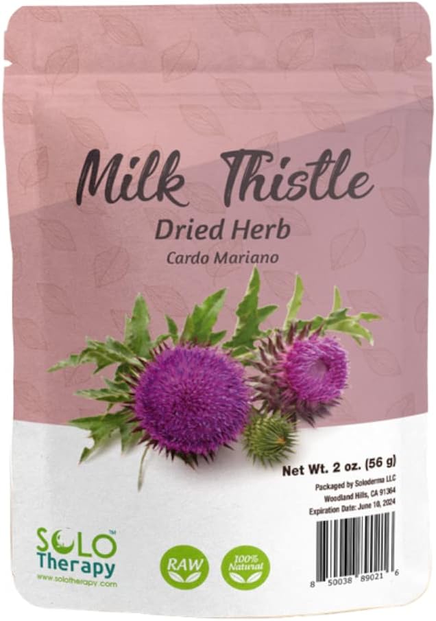索洛疗法 牛奶 硝酸盐 草药 2 oz, Cardo Mariano Tea, Resealable Bag, 牛奶 硝酸盐茶, 来自墨西哥的产品