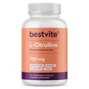 BESTVITE L-Citrulline 每卡普尔(120个蔬菜卡普尔) - 无 Stearates - 无 Silica - 无填充器 - 非 GMO - Gluten Free - Vegan