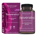 储备美人,Resveratrol 250毫克,心脏和细胞健康抗氧化剂补充剂,支持健康老龄化和免疫系统,Paleo, Keto, 120卡普勒