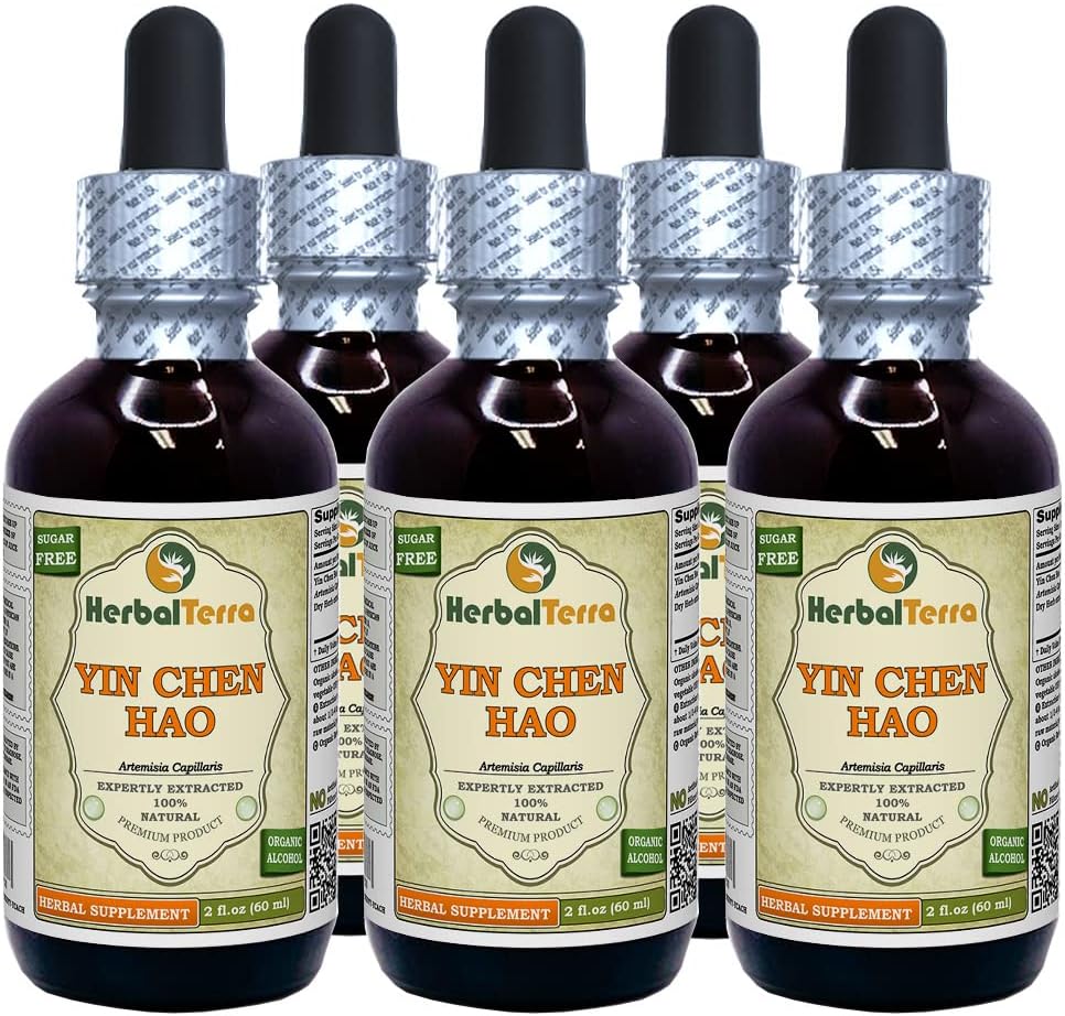 燕陈豪(英语:Artemisia Capillis) 丁香,有机干草液提取物(Brand name:Herbalterra, proudly made in USA) 5x2 fl.oz(5x60 ml)  Organic香(5x60 ml)