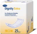 尊严 额外失禁 男女班轮 - Bladder Leak Pads, 中度减速 - 一个尺寸 适合最大, 4 in x 12 in, 25 Count, 1 pack