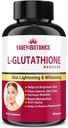 SPEC VAREY BOTANICS L-Glutathione 皮肤白化和发光盖,含有维生素C & E, Biotin 和葡萄种子 提取-1 000 毫克的男女- 60 capsules