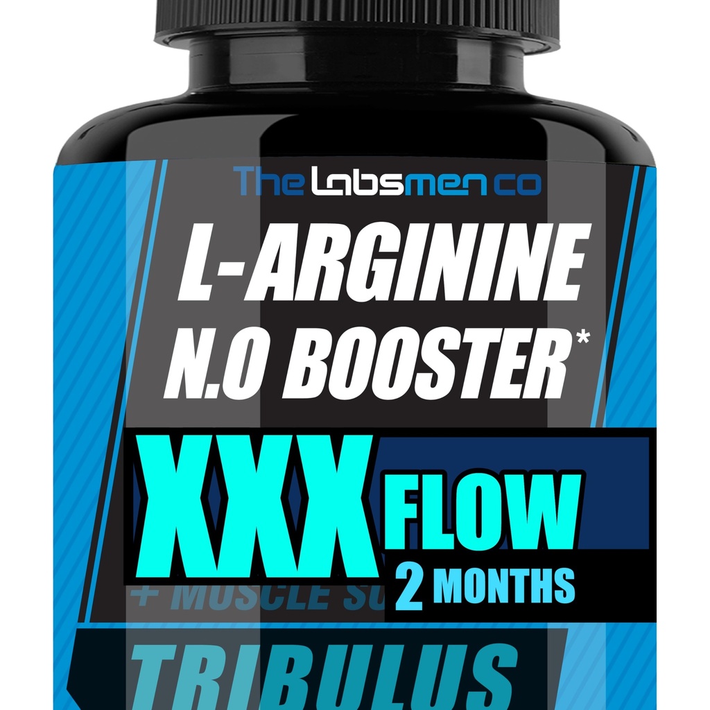 L Arginine Nitric Oxide 男子补充剂 - 快乐的妻子,快乐夜帮助增加血液流动,肌肉泵预修,男性耐力w/Tribuls - 2 Mons
