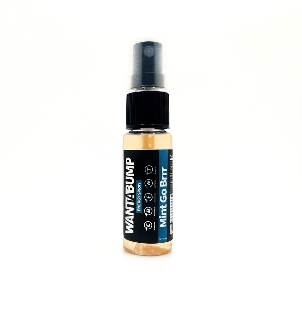想要一个气泡能量喷射器和呼吸新鲜剂 |400mg Cafeine | B 3 6 12 Vitamin Spray | Electrolytes Spray | No Jitters | No Crash | Order Spray |