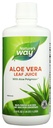 自然之道 Aloe Vera叶汁与Polymax+,99.5% 纯化 Aloe Vera叶汁从集中,未尝有,33.8 Fl Oz