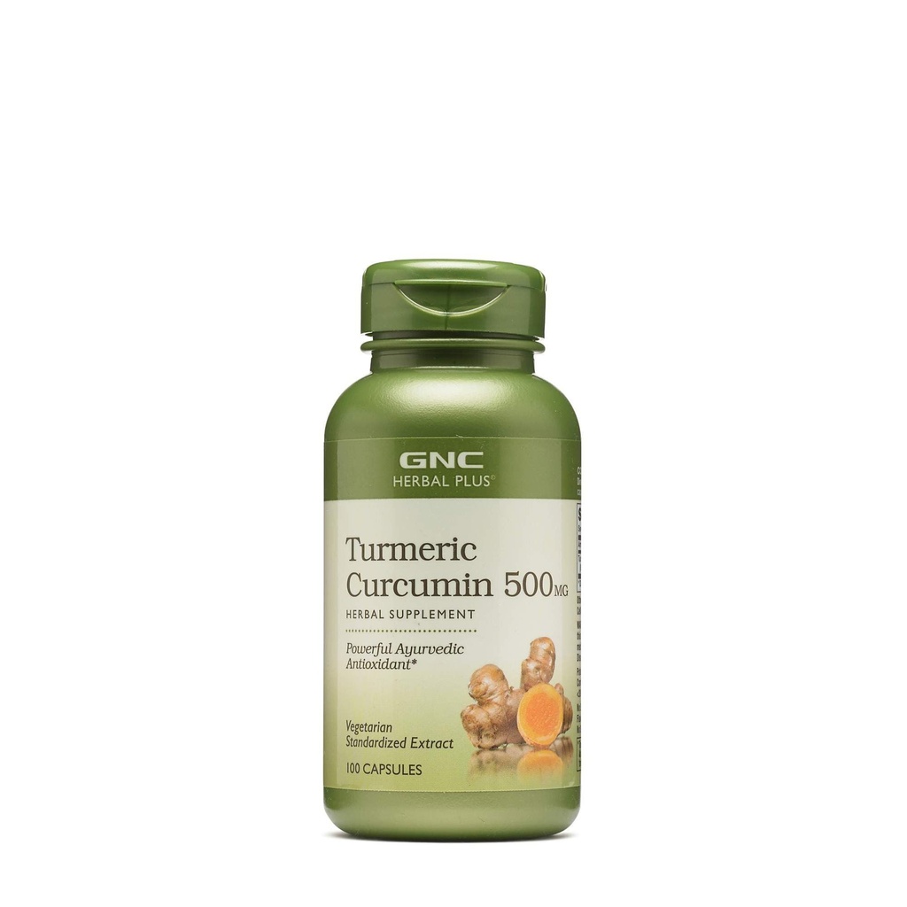 GNC 草药加成 - Turmeric Curcumin 500 mg 100胶囊