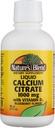 Nature's Blend Calcium Citrate with D3 Blueberry Flavored Liquid 16 oz each (Pack of 5) (原始内容存档于2019-03-05) (英语).
