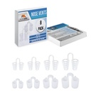 鼻音 Vent Sinus Relief Dilator (Pack of 8 discriptions) - 鼻音鼻音的简单解决方案 - 可重新使用的鼻音设备来享受一个和平的夜晚的睡眠 - Mobi Lock