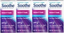 Bausch & Lomb的苏氏眼膏、干眼润滑剂救济剂、润滑剂和舒适的夜间干眼疗法、适用于敏感眼睛、无防腐剂、3.5克-4包装