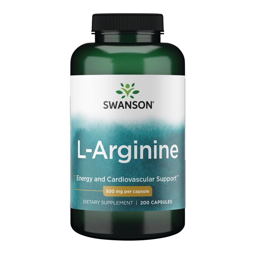 Swanson 氨基酸 L-Arginine 500毫克 200卡普尔