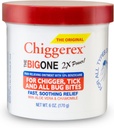 Chiggerex 2X 给奇格尔人、蚊虫、滴滴和虫咬药剂的药膏