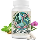 女性更年期补充品 - 女性多维特敏促进健康与生命力 - HERBAL支持荷尔蒙平衡与情感安慰 - 热闪电与夜汗 - 90 Capsule