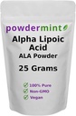 Alpha Lipoic酸粉(RS-ALA,纯ALA)(多尺寸)抗氧化剂(ALA粉)