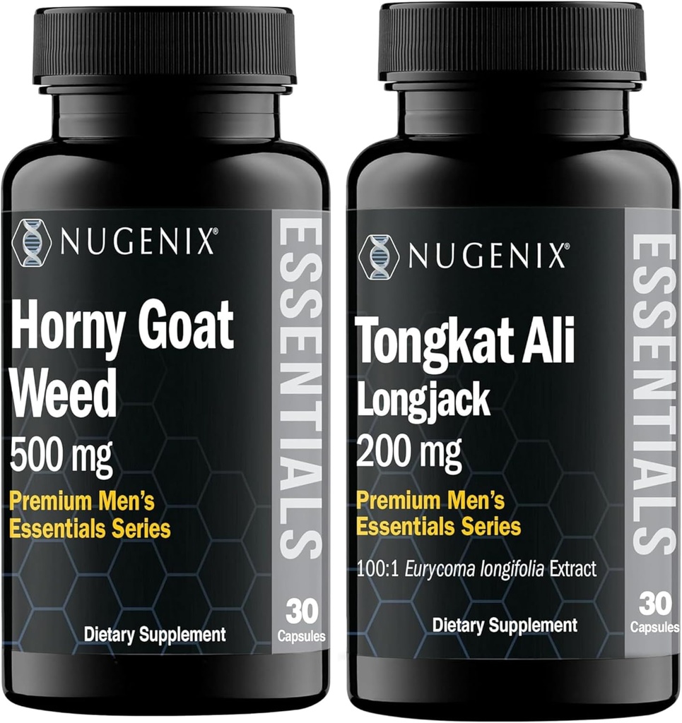 Nugenix 基本品 霍尼山羊杂草和Tongkat Ali 补充品