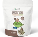 10g 植物蛋白蛋白 Oatmilk Blend QQ 暗巧克力Flavor(30 services) | 100 卡路里 | 非GMO 认证有机体 Allergen Free | 1lb Bag