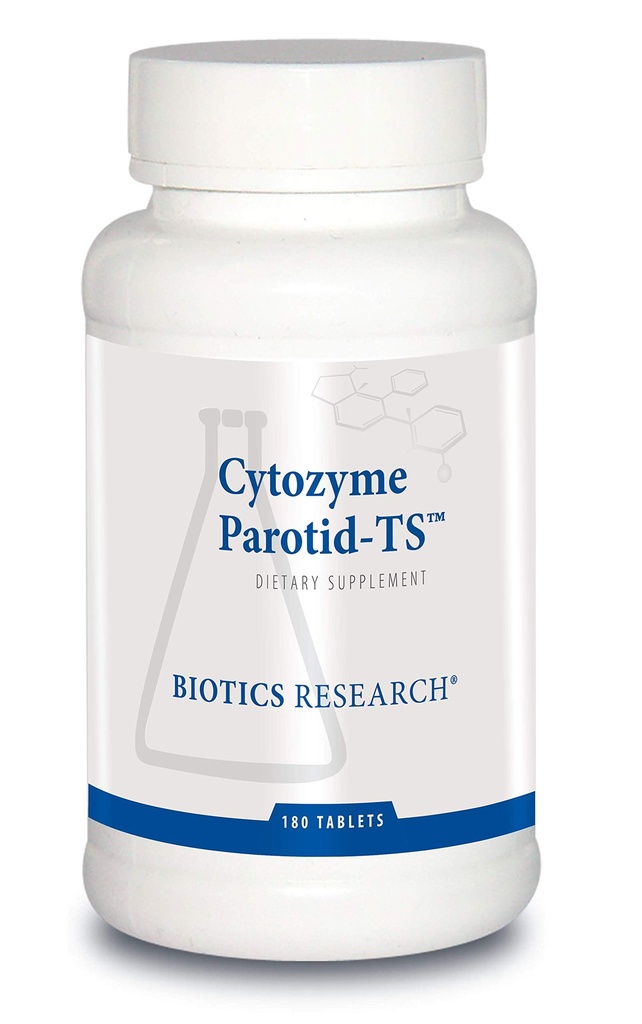 生物研究 Cytozyme Parotid TS Parotid 聚焦,消化健康,支持Parotid Gland 功能,促进酶生产,SOD,Cataase,强抗氧化剂活性 180片