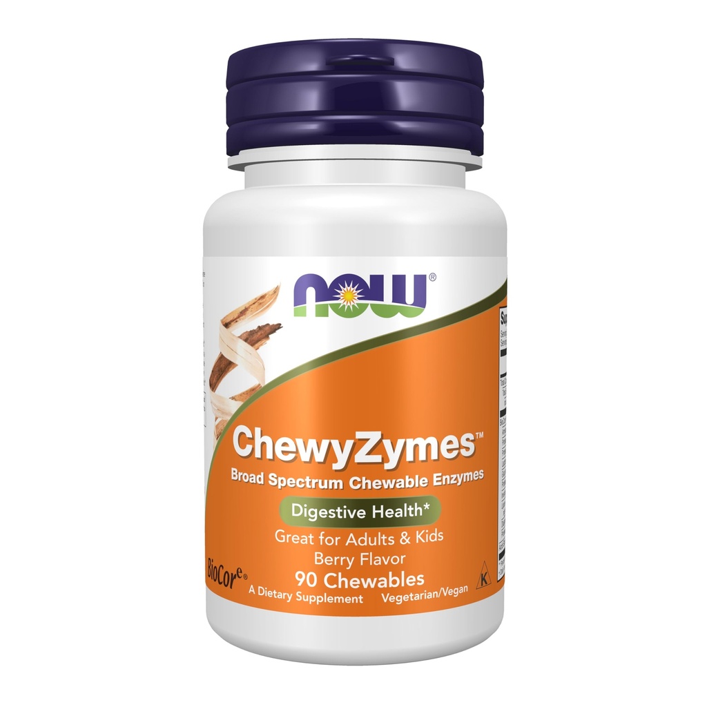 Now Foods Supplements, ChewyZymes, Broad Spectrum Chewable Ezymes, Berry Flavor, 90 Chewables (英语) 食品补充品, ChewyZymes, Broad Spectrum Chewble Enzymes, Berry Flavor, 90 Chewbles (英语) 食品补充品, ChewyZymes, Broad Spectrum Chewble 化学酶, Berry Flavor, 90 Chewbles (英语)