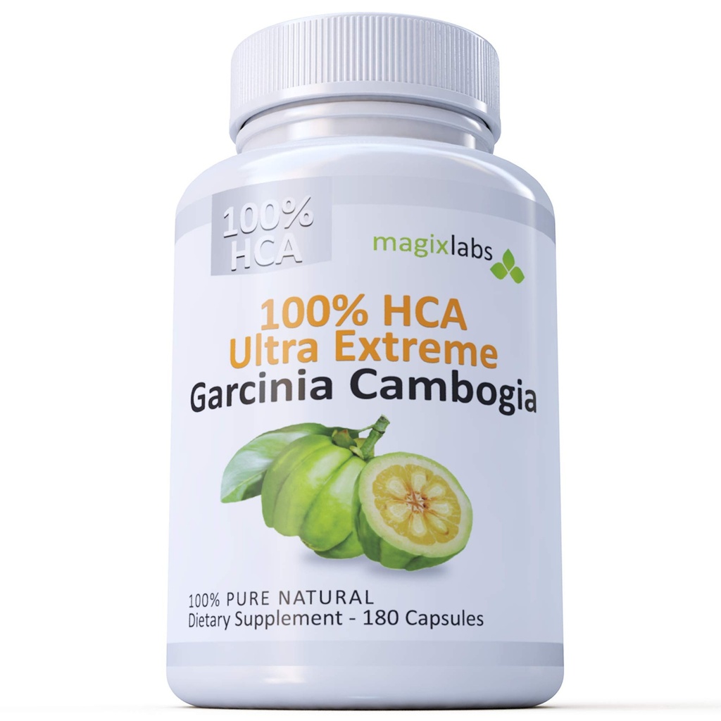 100% HCA 超极端 Garcinia Cambogia 提取 — — 100% 纯全自然 — — 极速行动补编