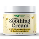 与Manuka Honey一起制作的超苏打胶卷饼 -- -- 儿童与成年人的Eczema胶卷 -- -- 用天然和有机成份进行干燥和石膏皮肤消毒的无固醇抗痒解冻