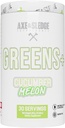 Axe & Sledge Greens + 超级食品粉 + 绿汁 Probios, 消化酶 Ashwagandha, Coconut 水粉 + 天然火焰 & Sweetened, 30 services, + V2 Cucumber Melon