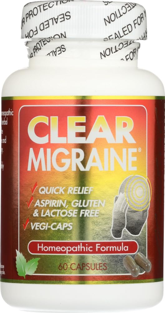 清除 Migraine 清除产品 60 caps