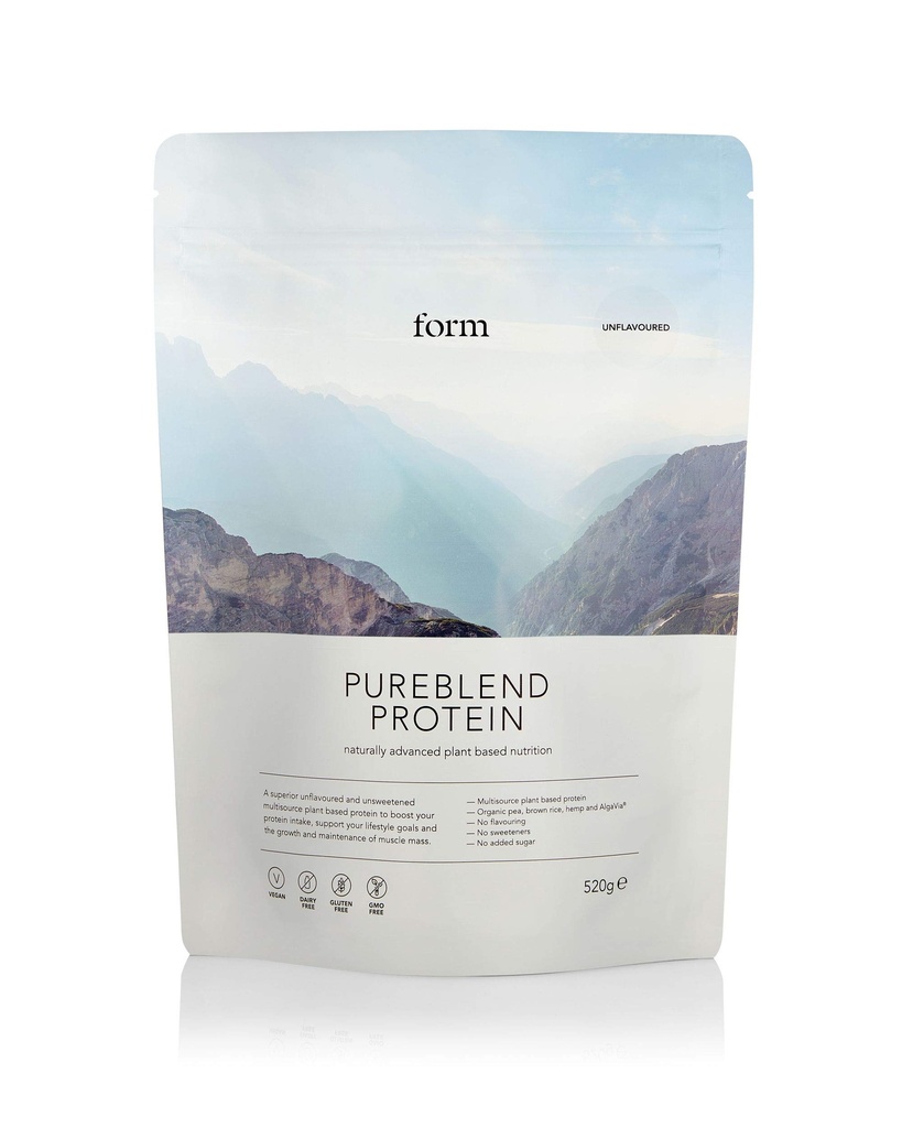 单质纯蛋白(Form Pureblend protein) - 无甜无味的维冈蛋白(Vegan protein Powder) - 每服15g植物蛋白(Plant protein Powder Unflavored). 适合你的光滑,烹饪和烤肉
