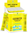 关键NUTRINES 多维他命电解液 水解包 - 刷新柠檬水 后修补和回收 40 包 - 无糖,无卡路里 - 旅行水解粉