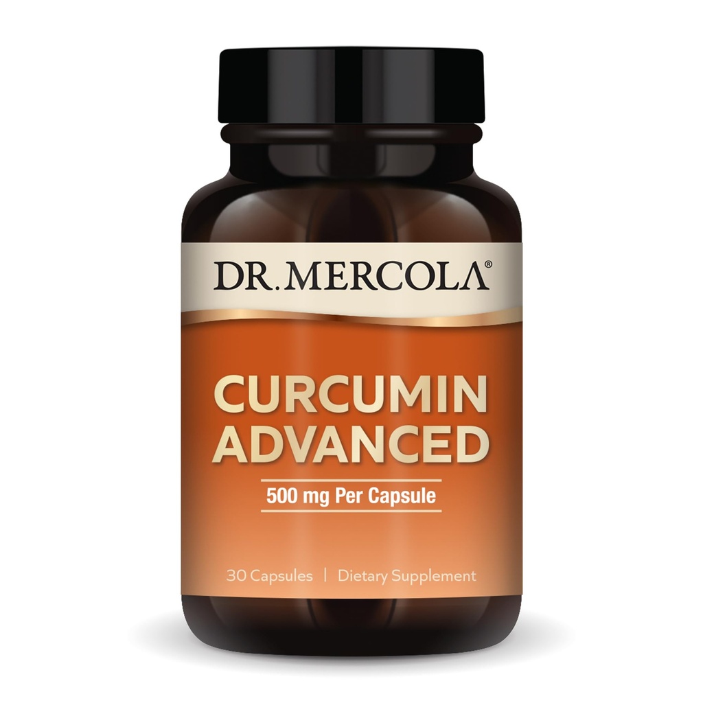 Mercola Crucumin博士 高级 -- -- 500毫克 Crucumin根提取剂 -- -- 95% Crucuminoids -- -- 用于视觉健康、文摘和焦点 -- -- 持续释放 -- -- 非GMO、无葡萄糖和无豆 -- -- 30个卡普尔(30个服务机构)