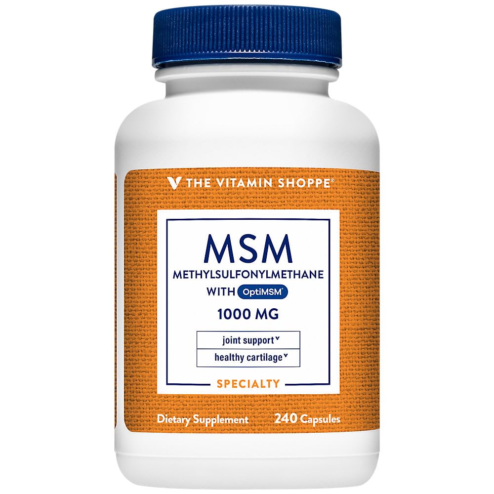 维生素店 MSM 1000 MG(240 Capsules)