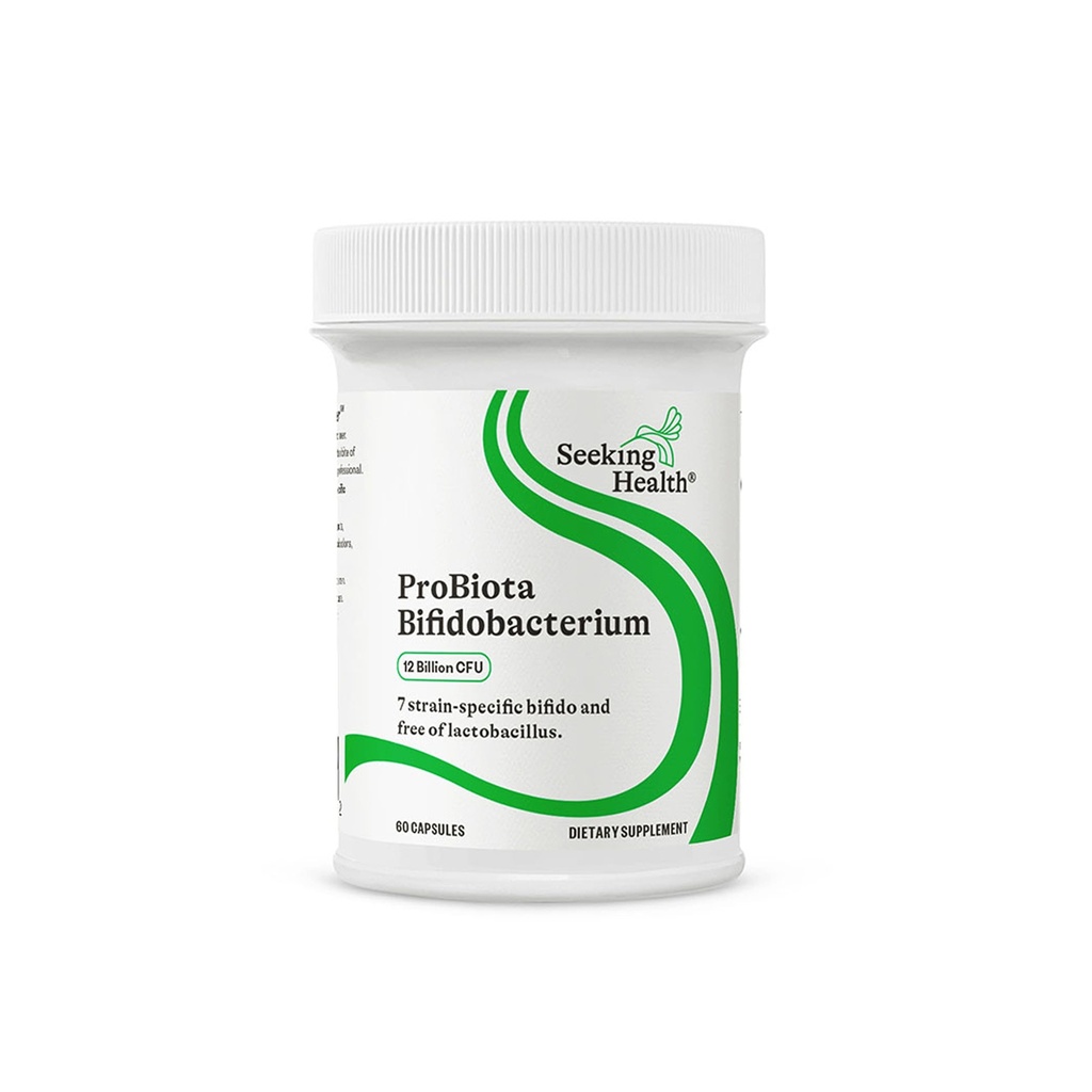 寻求健康 ProBiota Bifidobacterium, 60 Capsules, 消化性健康补充, 仅Bifido, Vegan-和蔬菜友好, 支持科隆保健和免疫系统*