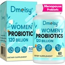 妇女更年期补编,120亿CFU Probiotic,13-in-1 Herbs Probiotic Complex,用于更年期救济,荷尔蒙平衡,热闪光,夜汗,Mood Swings, Gut & 豁免-60 Capsule