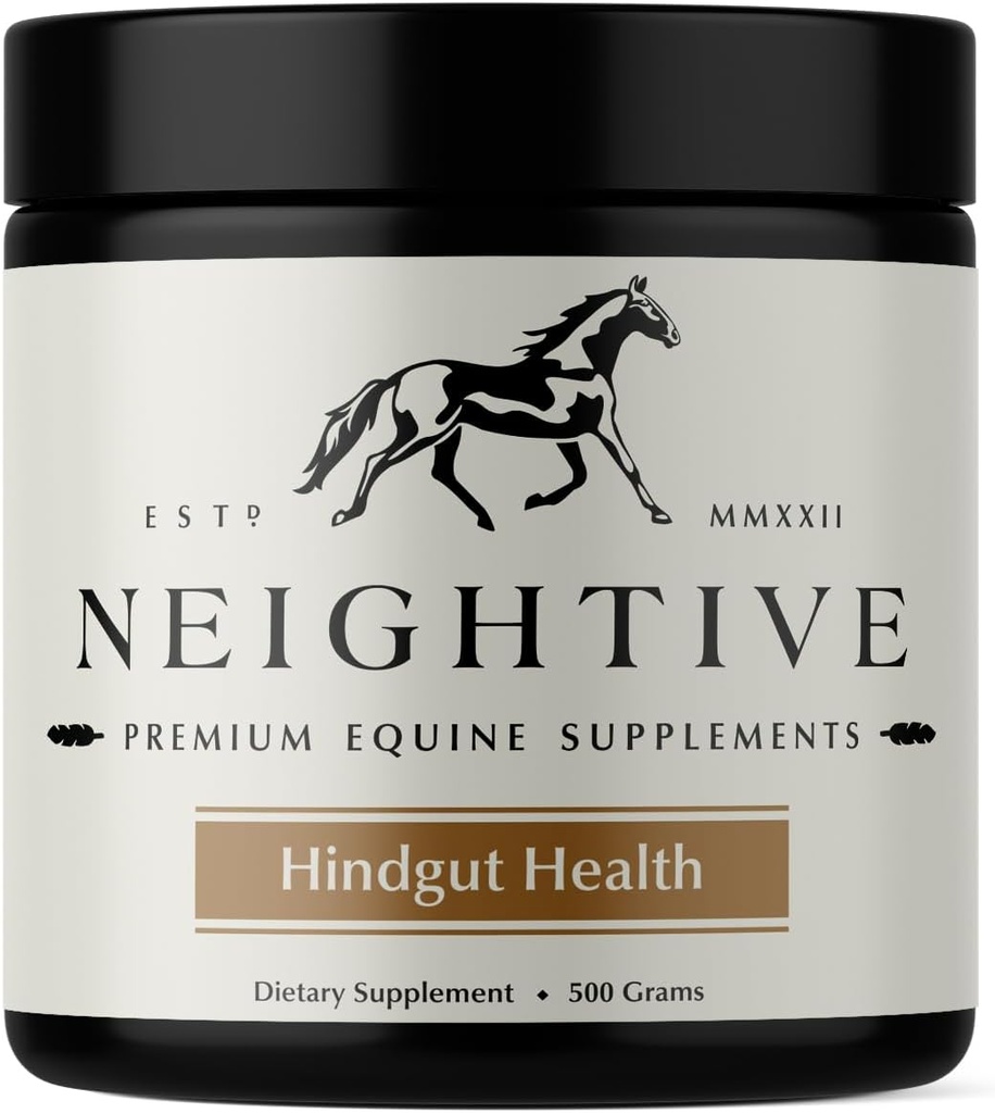 Hindgut 健康补编,由Neightive-减少Ulcers-Relieve Colic,腹泻,和马的性能问题-改善行为、Appetite和Coat-增加体重增益-Equine Gut健康