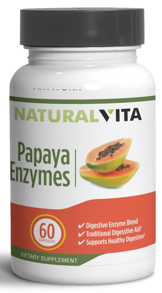 通用天然Vita 帕帕亚酶, Enzyme Blend的消化治疗援助, 饮食补充, Nourish Your Gut with Our Papaya Enzyme Blend for Enzyme 和谐与幸福.