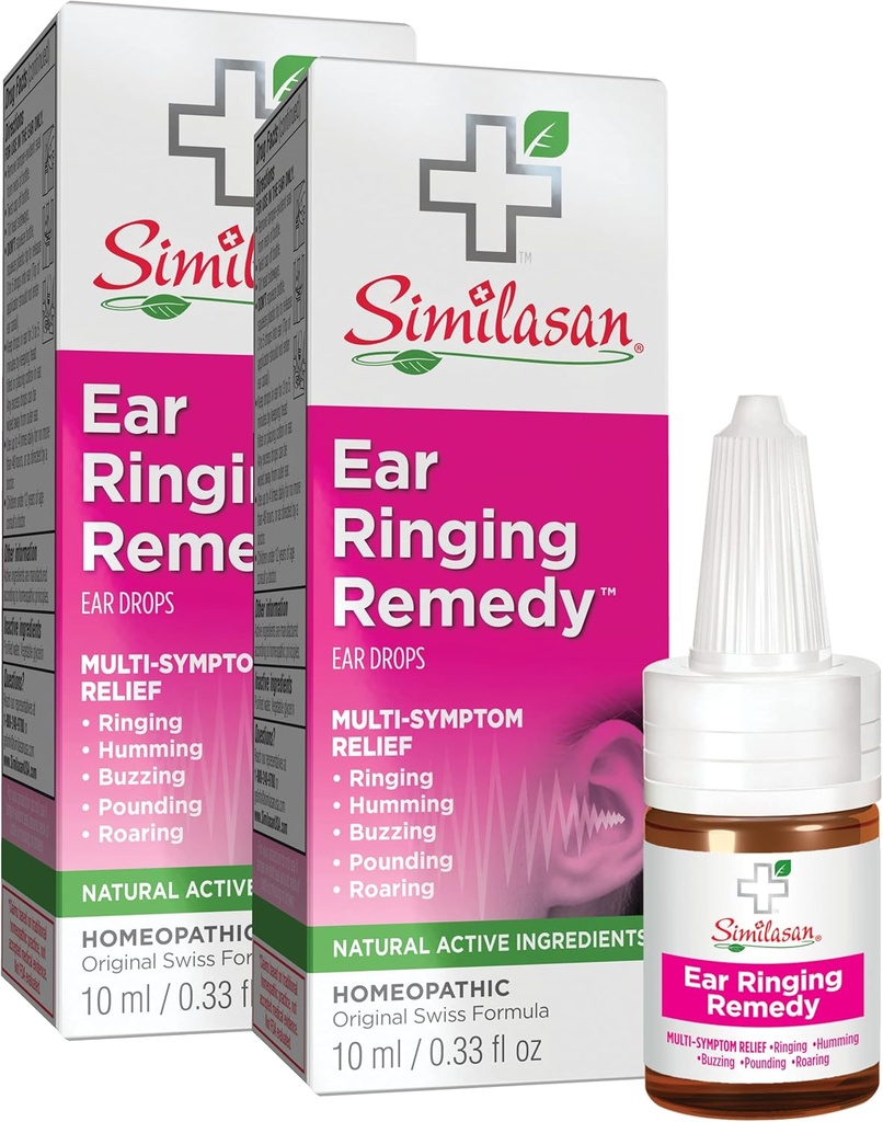 Similasan Earing 环形补救滴, 0.33 Ounce, 2 计数