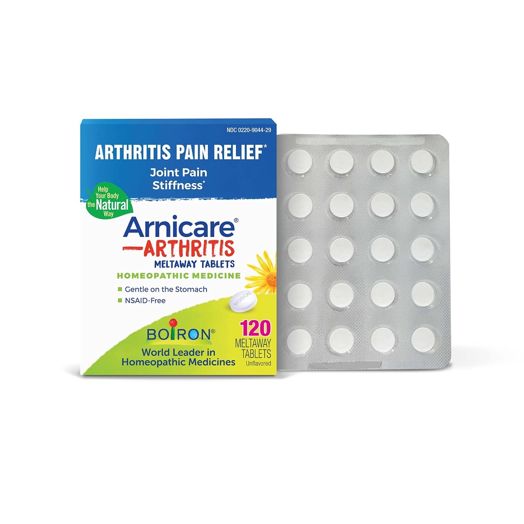 Boiron Arnicare 关节炎板块,用于减轻关节炎疼痛、联合疼痛和风湿疼痛 -- -- 120个