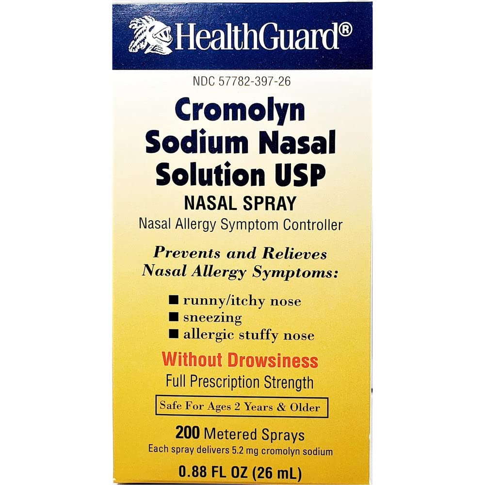 卫生卫士 Cromolyn Sodium Nasal Solution - .88 oz,包6