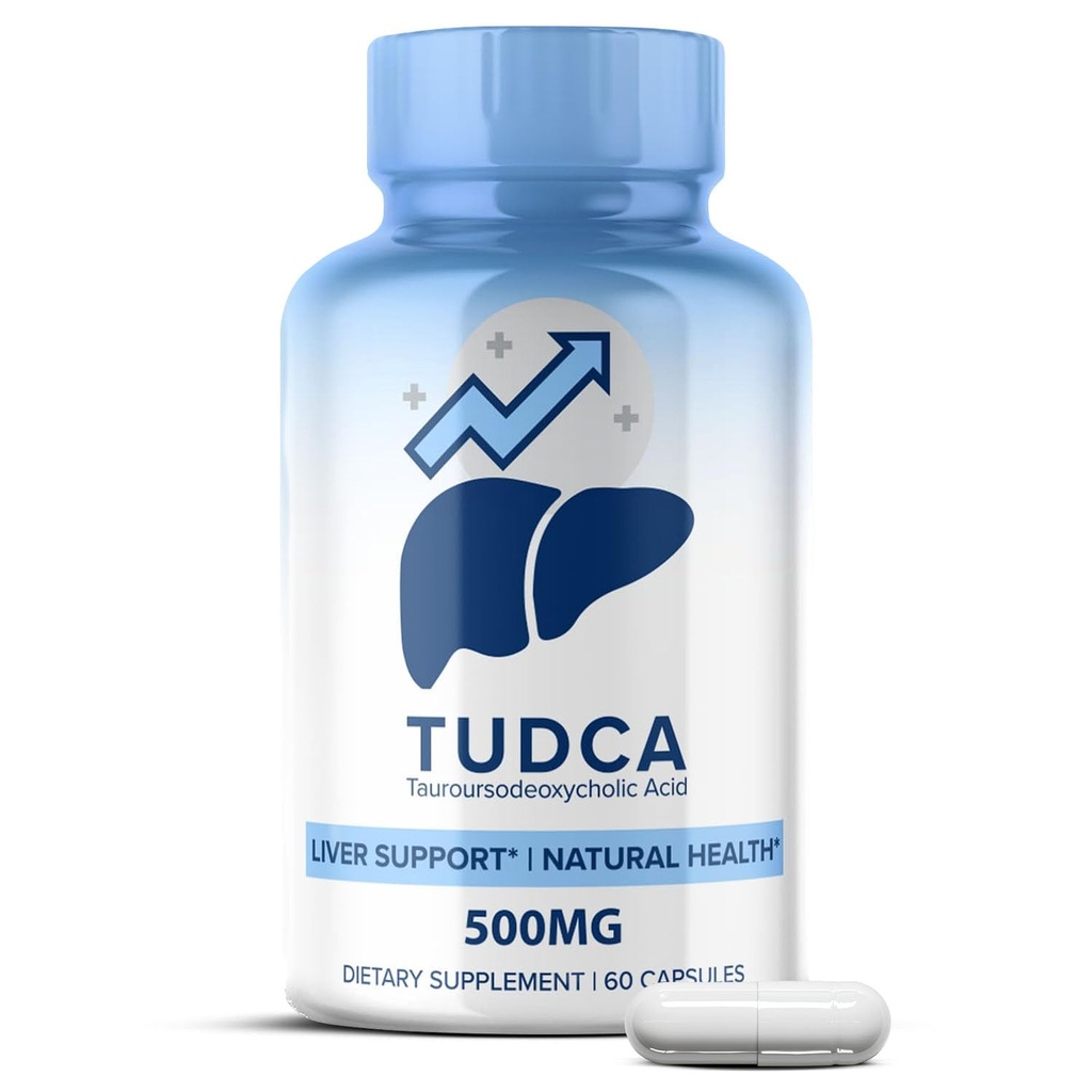 MaxLife Naturals TUDCA Liver Support Supplement 500mg – 60 Capsules Tauroursodeoxycholic Acid, Nerve Cell函数,Bile Salts liver & Gallbladder Support, 消化平衡公式