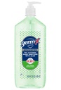 Germ-X 高级手卫生器,配有Aloe和维生素E、非干燥润滑剂Gel、即时和无润滑剂公式、泵瓶、返校用品、1升