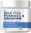 生物-MD Jock Itch Cream, Jock Itch Cream 超强男与女,Psorias Cream,环虫治疗人类,Ich Cream - 强力和快速救济