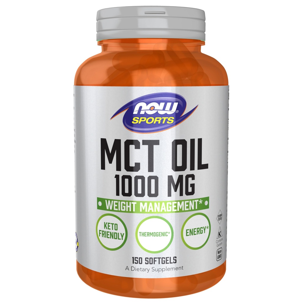 Now Foods Sports 营养,MCT(中链三甘油) 油1000毫克,重量管理,150软胶