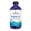 北欧自然组织Omega-3D、Lemon Flavor - 8 oz - 1560 mg Omega-3 + 1000 IU 维生素 D3 - 鱼油 - EPA & DHA - 免疫支持,脑和心脏健康,健康骨头 - 非GMO - 48 服务