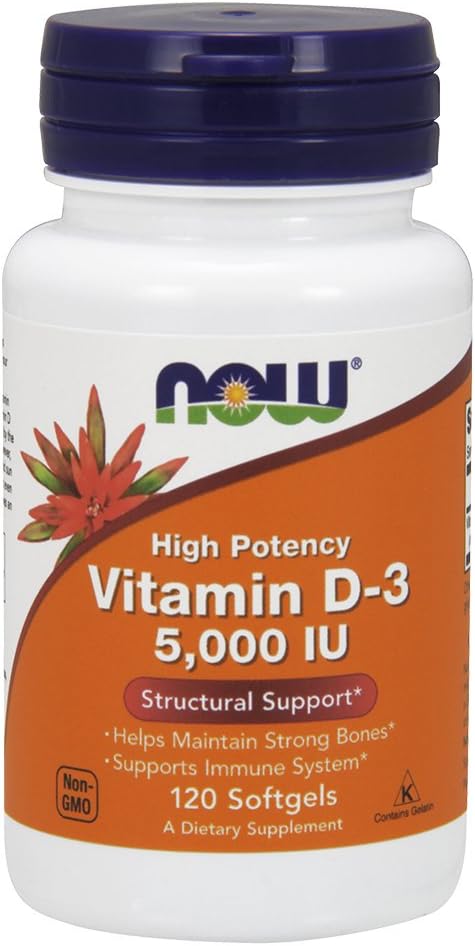 现在食品 维生素D3 5000 Iu(360(120X3))