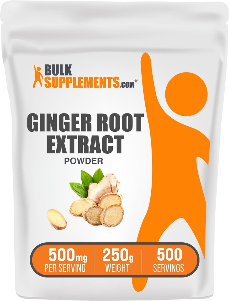 Bulk Assupports.com 姜根抽水粉 - 姜根抽水粉 - 姜根抽水粉 - 草根抽水粉 - 草根抽水粉 免费,每服500mg,250g (8.8 oz) (Pack of 1)
