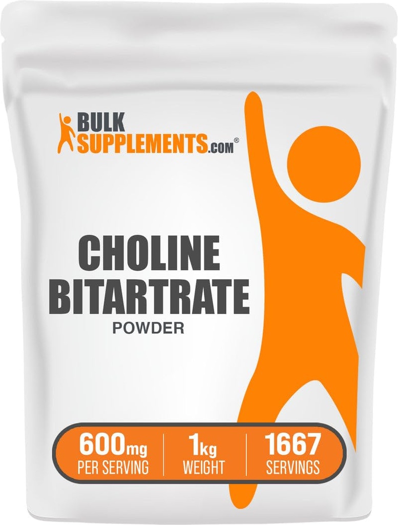 Bulk Assupports.com 乔琳比特拉特粉末 - 乔琳补充剂 - 不受欢迎的 & Gluten Free,每服600毫克,1kg(2.2磅)(一包)