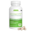 Igennus 高强度 Ashwagandha 压力救济综合体, L- Thenine & Magnesium & KSM-66 根提取适应剂, 甲基B维生素, 冷静和睡眠支持, 清洁标签, 60 快速代理盖