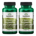 Swanson Full Spectrum Boswellia & Crucumin 自然健康公式 - (60 Capsules) (2 Pack)