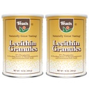 Fearn Natural Foods Soy Lecithin Granules – 具有基本营养素的脂肪乳化剂促进健康,改善蛋糕的纹理,面包和DIY Gummys, 16 Oz(包2)