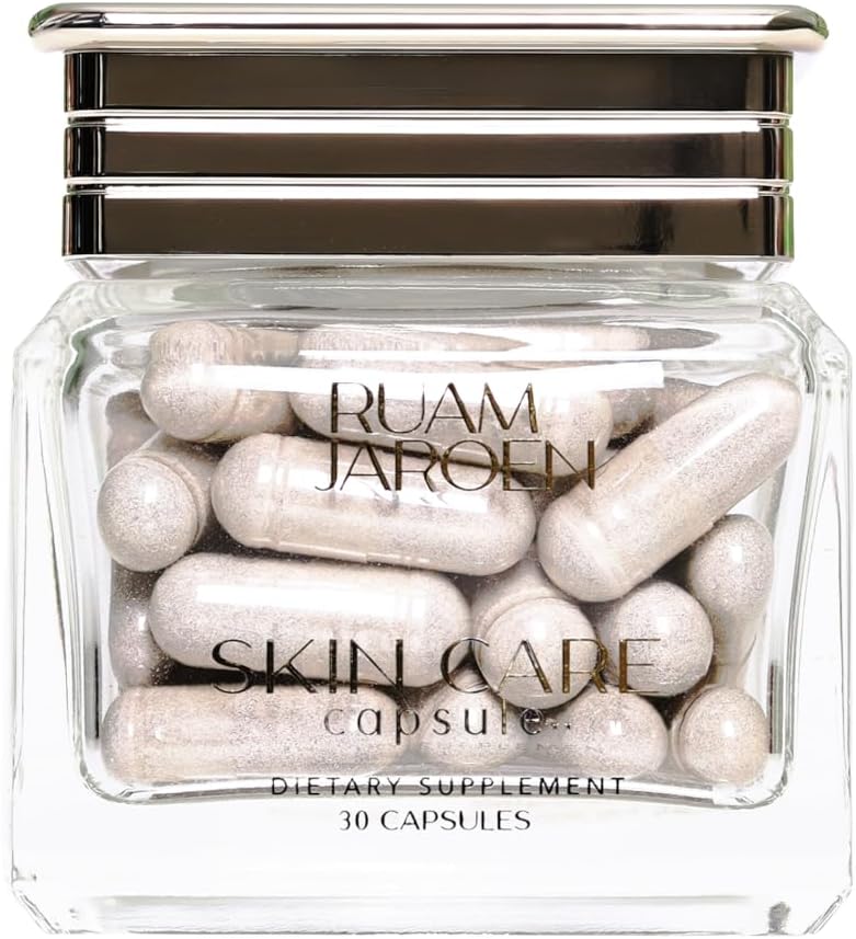 支持皮肤的皮肤卡普苏尔-多维特敏(Skincare Capsule-Multivitamin for Skin-Hyaluronic Acid,Collagen,和Niacinamide Hypertying from Industry),健康胶皮的补编.