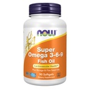 Super Omega 3-6-9 1200 mg,配以鱼、硼和叶草籽油、90软胶