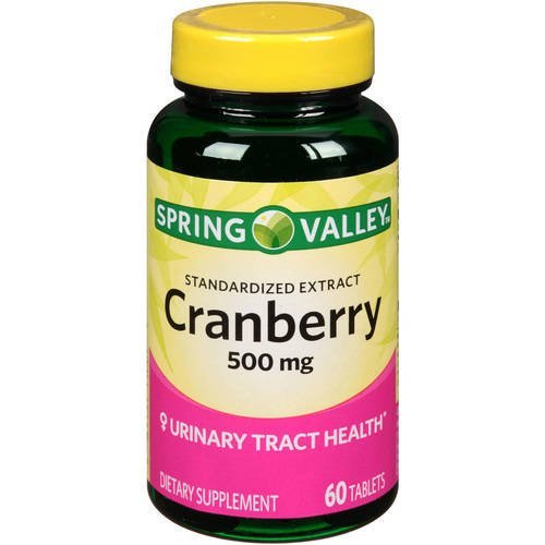 泉谷-Cranberry 500毫克,标准化提取,60片